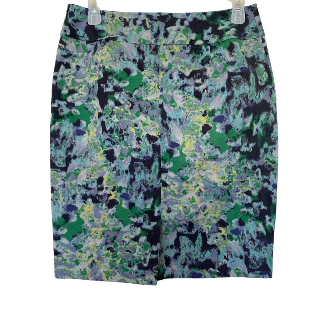 Halogen Watercolor Floral Pencil Skirt - Picture 4 of 8